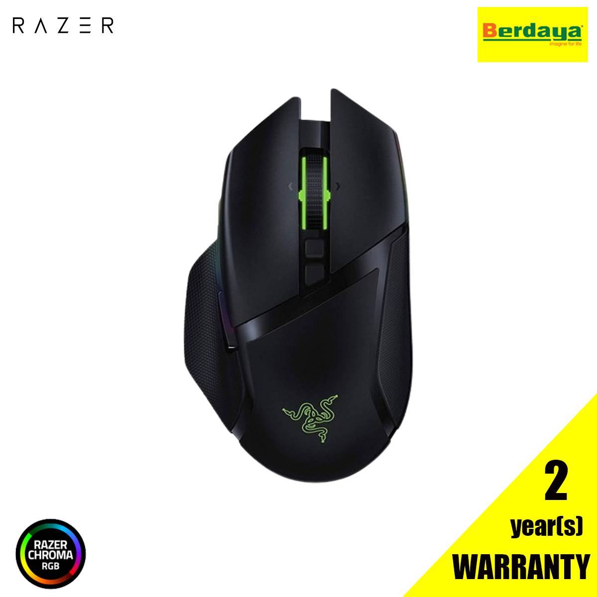 RAZER BASILISK ULTIMATE HYPERSPEED WIRELESS GAMING MOUSE | Berdaya